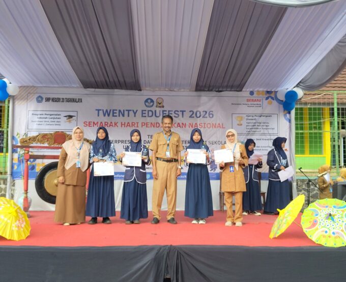 EDUFEST 2026 SMP Negeri 20 Tasikmalaya : BERKARYA, BERPRESTASI DAN BERKARAKTER ; DARI SEKOLAH UNTUK INDONESIA HEBAT